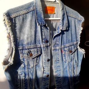 Levi's Vintage Denim Vest Jacket
